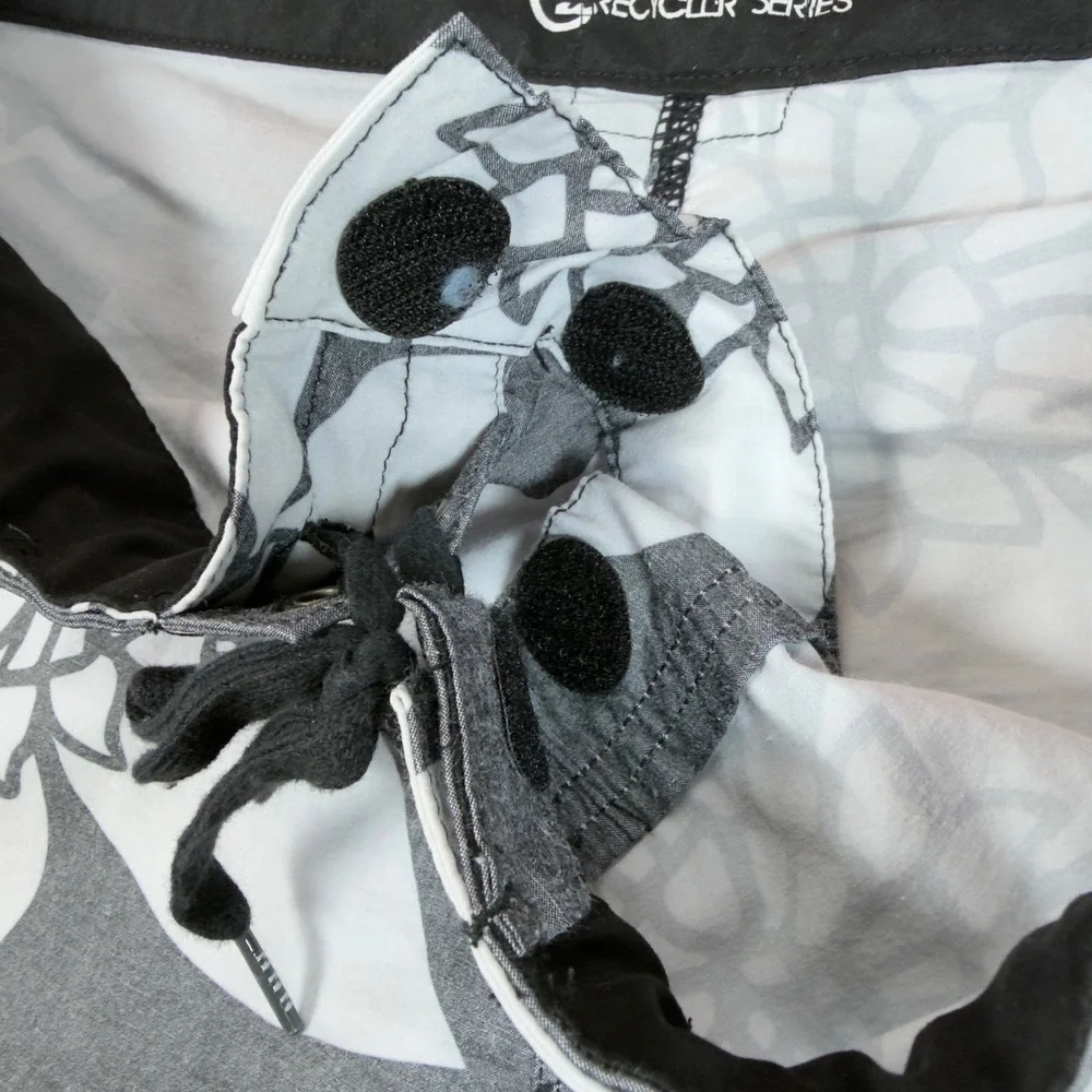 Billabong Andy Davis Board Shorts Mens 36 Gray Floral Recycler Series M1273PED